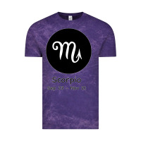 Cloud Purple Scorpio Horoscope Vintage Tee - Bettercallsaul