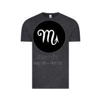 Vintage Black Scorpio Horoscope Vintage Tee - Bettercallsaul