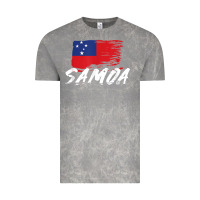 Cloud Rock samoan gifts   somoan flag t shirt Vintage Tee - longCreatives