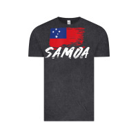 Vintage Black samoan gifts   somoan flag t shirt Vintage Tee - longCreatives