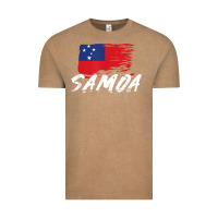 Vintage Coffee samoan gifts   somoan flag t shirt Vintage Tee - longCreatives