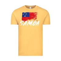 Vintage Mustard samoan gifts   somoan flag t shirt Vintage Tee - longCreatives
