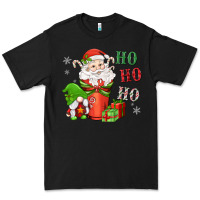 Black ho ho ho gnome santa coffee cup Premium Tee - MaliasSmallBusiness