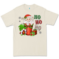 Ho Ho Ho Gnome Santa Coffee Cup Premium Tee | Teevron