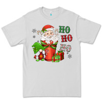 Dove Grey ho ho ho gnome santa coffee cup Premium Tee - MaliasSmallBusiness