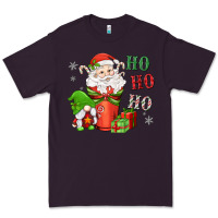 Plum ho ho ho gnome santa coffee cup Premium Tee - MaliasSmallBusiness