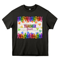 Asphalt teacher fuel Heavy Core Tee - NancyCooperArtShop