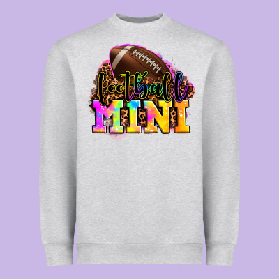 Football Mini Heavyweight Sweatshirt Designed By Oliviacreatesart