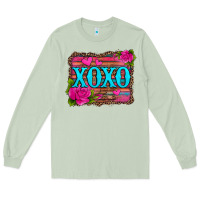 Matcha xoxo valentine's day pink roses and hearts Long Sleeve Tee - Jasminsmagicworld