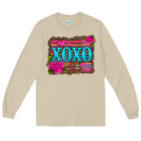Mushroom xoxo valentine's day pink roses and hearts Long Sleeve Tee - Jasminsmagicworld