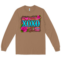 Toasted Coconut xoxo valentine's day pink roses and hearts Long Sleeve Tee - Jasminsmagicworld
