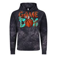 Cloud Black Game day leopard basketball Vintage Hoodie - NancyCooperArtShop