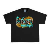 Black Blessed Mama Urban Heavy Tee - texasbilliewilder