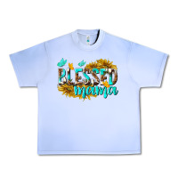 Grape Ice Blessed Mama Urban Heavy Tee - texasbilliewilder