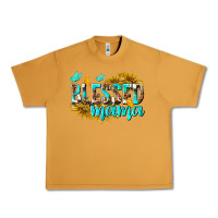 Peanut Butter Blessed Mama Urban Heavy Tee - texasbilliewilder