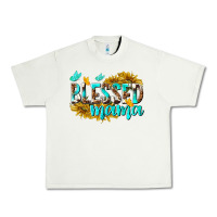 Pistachio Blessed Mama Urban Heavy Tee - texasbilliewilder