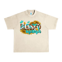 Sandshell Blessed Mama Urban Heavy Tee - texasbilliewilder