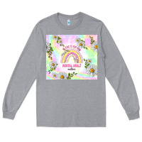 Heather Grey mental health matters Long Sleeve Tee - TumblerDesignByShophia