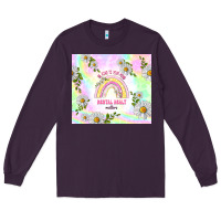 Plum mental health matters Long Sleeve Tee - TumblerDesignByShophia