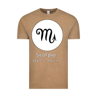Vintage Coffee Scorpio Horoscope Vintage Tee - Bettercallsaul