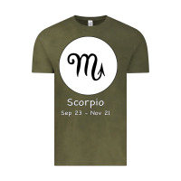 Vintage Olive Scorpio Horoscope Vintage Tee - Bettercallsaul