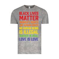 Cloud Rock Black Lives Matter List Vintage Tee - longCreatives