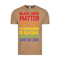 Vintage Coffee Black Lives Matter List Vintage Tee - longCreatives