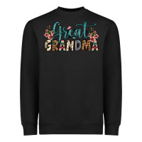 Black great grandma Heavyweight Sweatshirt - OliviaCreatesArt