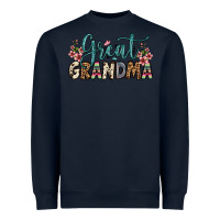 Navy great grandma Heavyweight Sweatshirt - OliviaCreatesArt