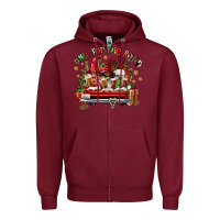 Burgundy one for the road coffee Zipper Hoodie - FaDigitalArtStudio