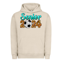 Pigment French Oak soccer senior 2024 Urban Hoodie - BarkalooDesign