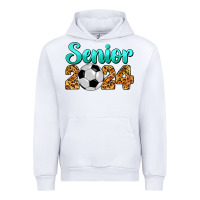 White soccer senior 2024 Urban Hoodie - BarkalooDesign