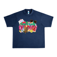 Navy Lunch lady off duty Urban Heavy Tee - NancyCooperArtShop