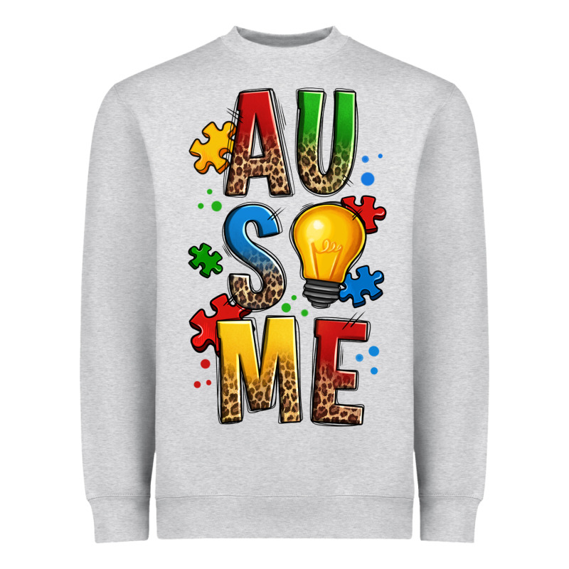Ausome Autism Heavyweight Sweatshirt by OliviaCreatesArt | Teevron