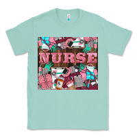 Seafoam Nurse Classic Tee - LillyAllenDesigns