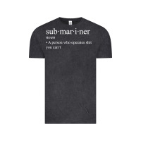 Vintage Black Submariner Definition  I Pigboat Submersible Nuclear Vintage Tee - longCreatives