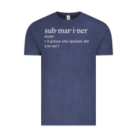 Vintage Denim Submariner Definition  I Pigboat Submersible Nuclear Vintage Tee - longCreatives