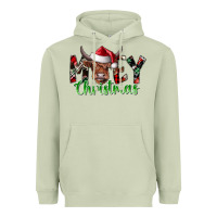 Matcha moey Christmas Heavyweight Hoodie - CowhideDigitalArt
