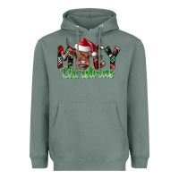 Sage moey Christmas Heavyweight Hoodie - CowhideDigitalArt
