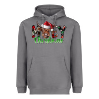 Storm moey Christmas Heavyweight Hoodie - CowhideDigitalArt