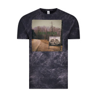 Cloud Black Twin Peaks City Limits Welcome Sign Vintage Vintage Tee - longCreatives