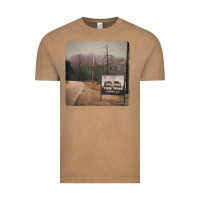 Vintage Coffee Twin Peaks City Limits Welcome Sign Vintage Vintage Tee - longCreatives