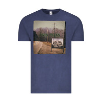 Vintage Denim Twin Peaks City Limits Welcome Sign Vintage Vintage Tee - longCreatives