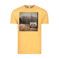 Twin Peaks City Limits Welcome Sign Vintage Vintage Tee | Teevron