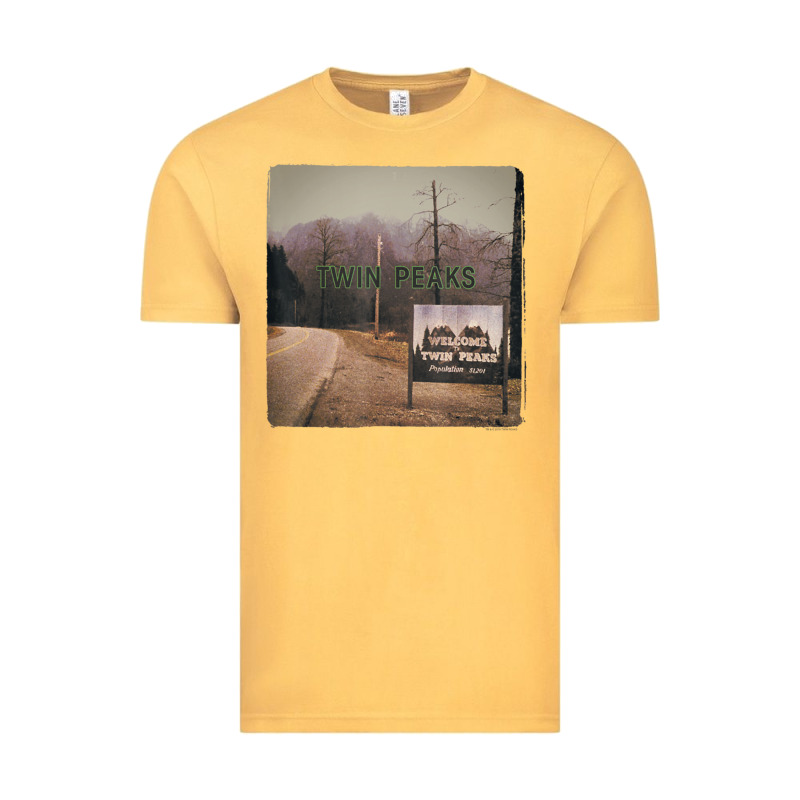 Twin Peaks City Limits Welcome Sign Vintage Vintage Tee by longCreatives | Teevron