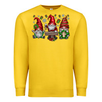 Lemon christmas gnomes celebration Premium Sweatshirt - CowhideDigitalArt