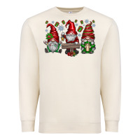 Sandshell christmas gnomes celebration Premium Sweatshirt - CowhideDigitalArt