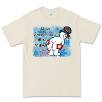 Bone how snowflakes are made winter christmas Premium Tee - MaliasSmallBusiness