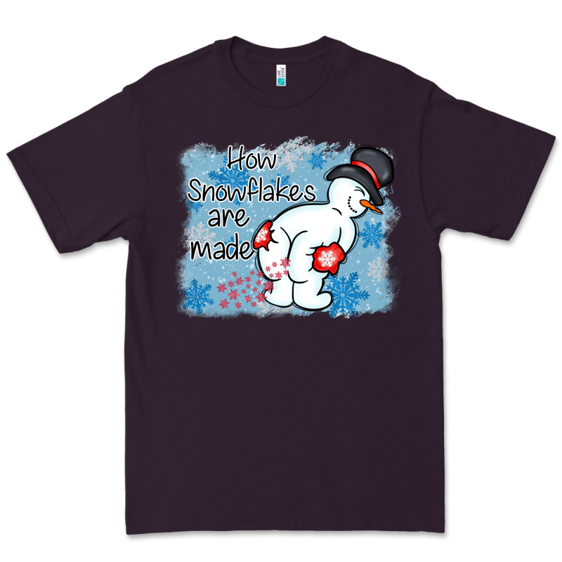 How Snowflakes Are Made Winter Christmas Premium Tee by MaliasSmallBusiness | Teevron