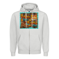 Dove Grey autumn skies pumpkin pies tumbler Zipper Hoodie - BundleAndBundleShop